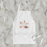 Rose Gold Personalized name Beauty Nail Salon Standard Apron<br><div class="desc">This design may be personalized in the area provided by changing the photo and/or text. Or it can be customized by choosing the click to customize further option and delete or change the colour of the background, add text, change the text colour or style, or delete the text for an...</div>