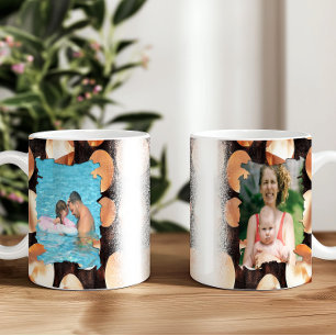 Rose Gold Photo Cadre Mug Wrap