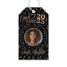 Rose Gold Photo Design High School Graduation