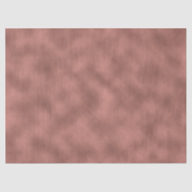 Rose Gold Pink Blush Glam Metallic Glass Tissue Paper (Front)