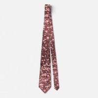 Rose Gold Pink Faux Glitter Sparkle Pattern