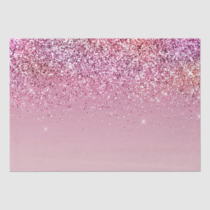 Rose Gold Pink Gold Glitter Sparkle Tissue Paper