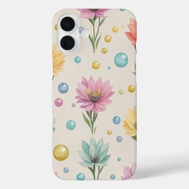 Rose Gold Radiance: Luxe iPhone Case (Back)