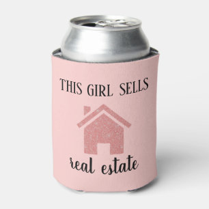 Rose Gold Real Estate Agent  Can Cooler