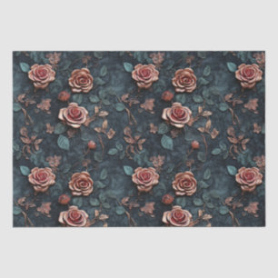 Rose Gold Roses  Tissue Paper