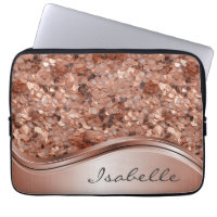 Rose Gold Sequin 3D look Personalized