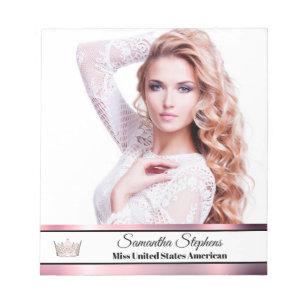 Rose Gold Shine Autograph Pad