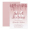 Rose Gold Sparkle Glitter Sweet Sixteen Birthday