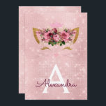 Rose Gold Sparkle Kitty Sweet Sixteen Birthday Invitation<br><div class="desc">Rose Gold and Burgundy Sparkle Kitty (Kitten or Cat) Princess Sweet Sixteen Monogram Name and Initial Birthday Party Invitation. This invitation is perfect for the Rose Gold - Pink and Burgundy Marsala Sparkle Sweet 16 Birthday Party looking to celebrate in Pink Rose Gold.</div>