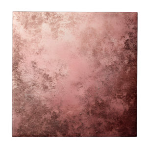 Rose Gold Textured Background  Tile