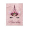 Rose Gold Unicorn Sparkle Princess Monogram Name