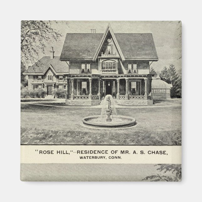 Rose Hill, Judd residence Magnet (Front)