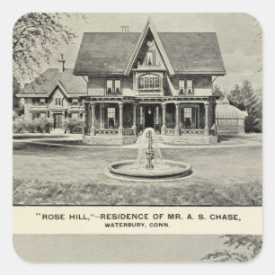 Rose Hill, Judd residence Square Sticker