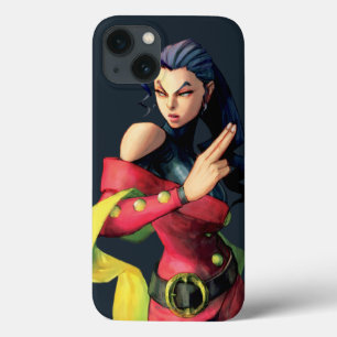 Rose Holding Up Two Fingers iPhone 13 Case