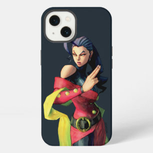 Rose Holding Up Two Fingers iPhone 13 Case