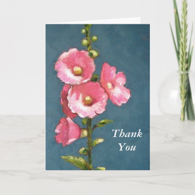 ROSE HOLLYHOCKS, Merci (Devant)