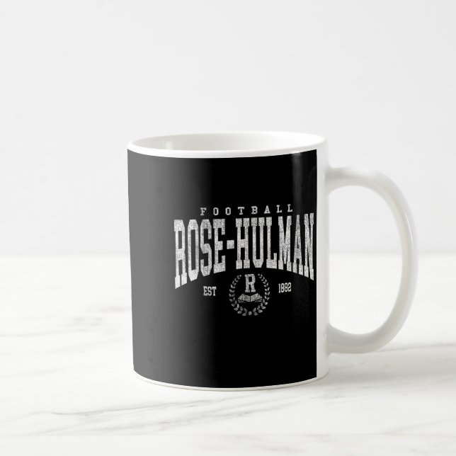 Rose Hulman Institute Of Technology Arch Retro For Coffee Mug (Right)