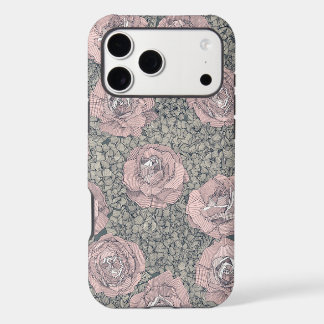 rose hydrangea floral pale pink indigo gray