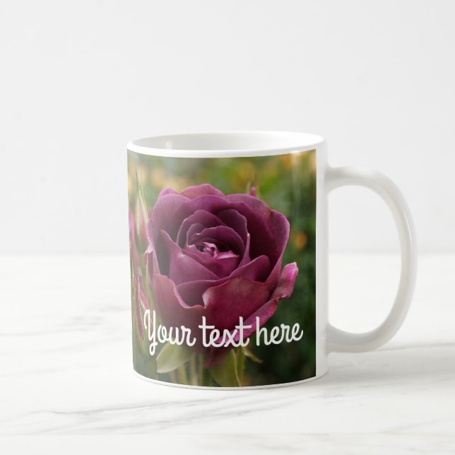 Rose Iceberg Bourgogne #1 Mug (Droite)