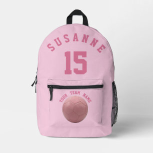 Rose Imprimer Couper Sac À Coudre Volleyball Girls
