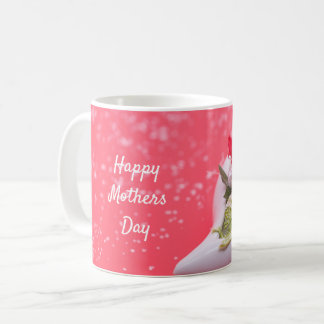 Rose in Heart Mothers Day Design Coffee Mug