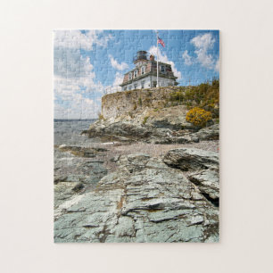 Rose Island Lighthouse, Rhode Island Jigsaw Puzzle