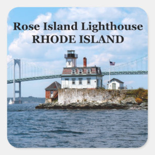 Rose Island Lighthouse, Stickers Rhode Island