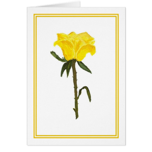 Rose jaune (Devant)