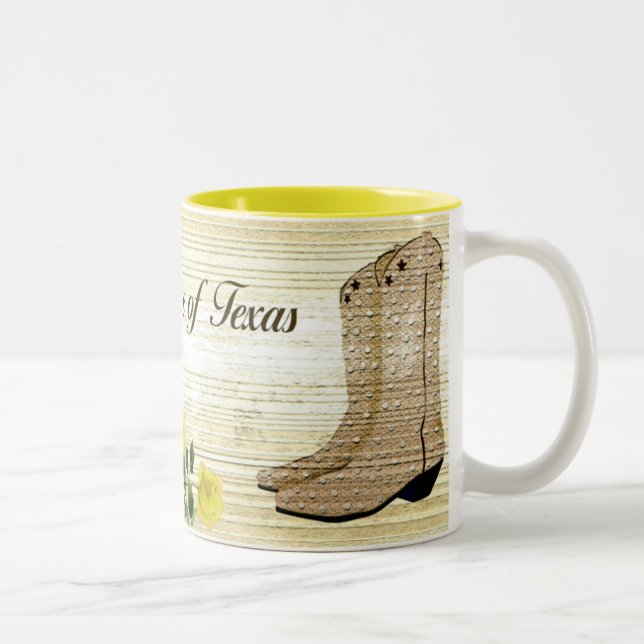 Rose jaune de tasse du Texas (Droit)