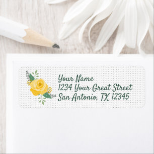 Rose jaune du Texas - Rose unique