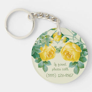 Rose jaune vintage