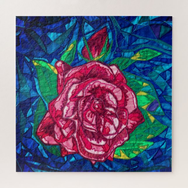Rose Jigsaw Puzzle (Horizontal)