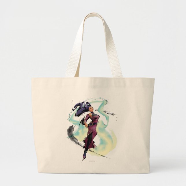 Rose Jump Large Tote Bag (Front)