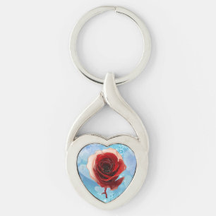 Rose Keychain
