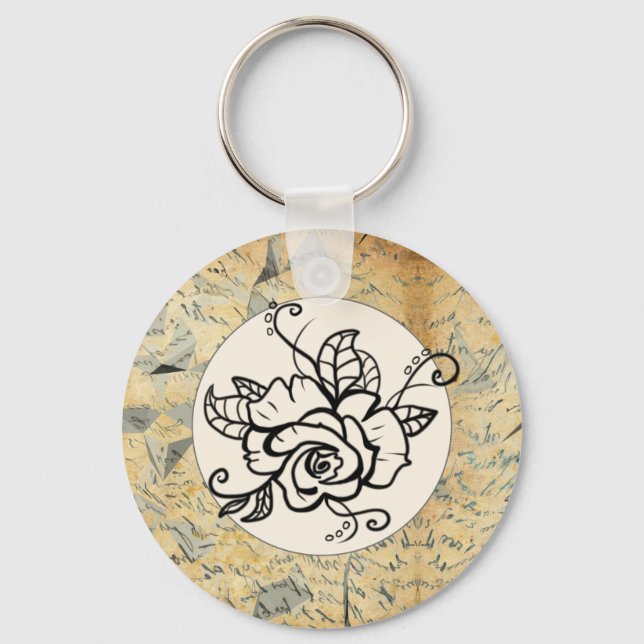 Rose Keychain (Front)