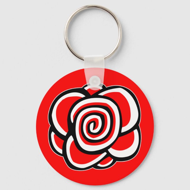 Rose Keychain (Front)