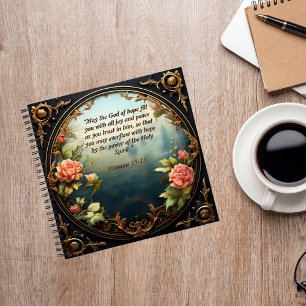 Rose Landscape Spend Time w Jesus Journal