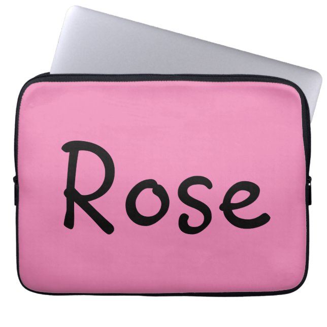 Rose Laptop Sleeve (Front)