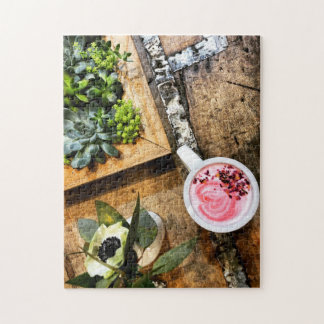 Rose Latte Jigsaw Puzzle