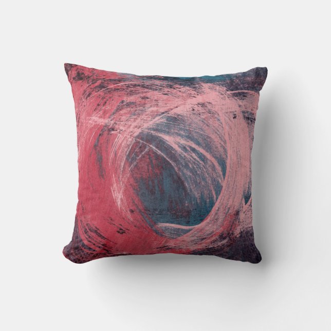 Rose Light I Throw Pillow (Front)