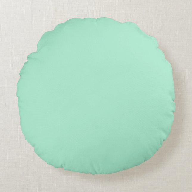 Rose Lilac & Mint, Deux Couleurs, Coussin Chic Cal (Devant)