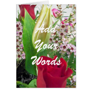 Rose & Lily Bud-customize