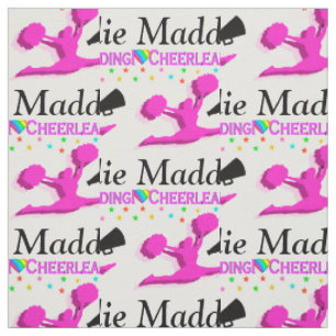 ROSE LOVE CHEERLEADES TISSU PERSONNALISÉ