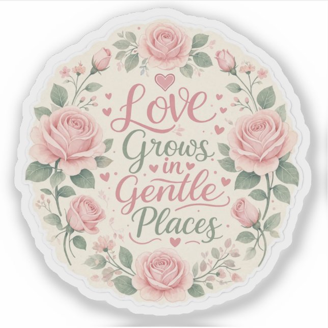 Rose : Love Grows in Gentle Places (Front)
