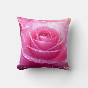 Rose Love Pillow with Frederic Mistral Roses