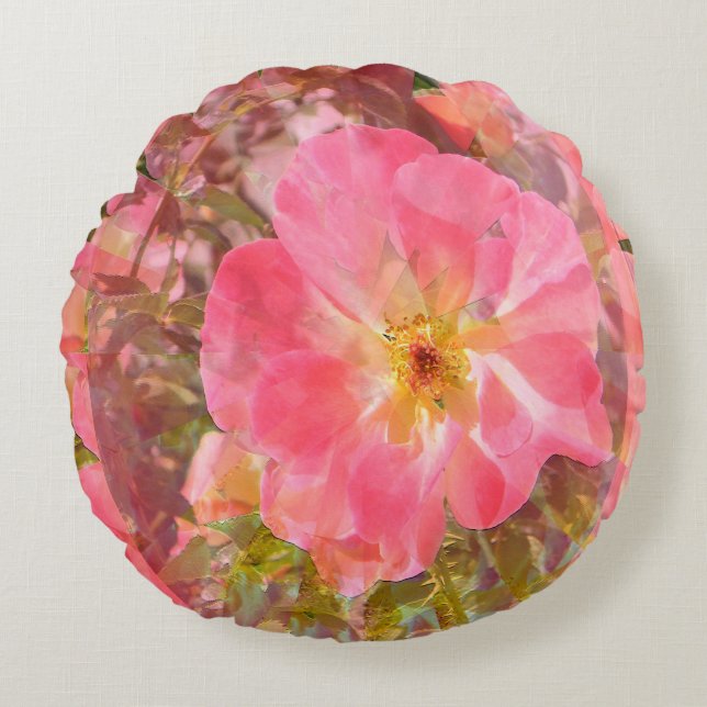 Rose Love....... Round Pillow (Front)