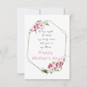 Rose Lover Flat Greeting Card