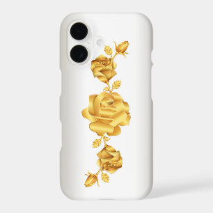 Rose Lovers Design Gold on Silver