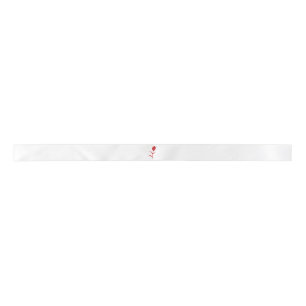 Rose Madder, Lava Red, floral Design Satin Ribbon