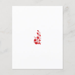 Rose Madder, Thunderbird floral design